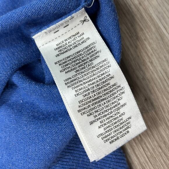 Polo Ralph Lauren Slim Fit Pima Cotton V Neck Sweater Men's Medium Preppy - Picture 8 of 9